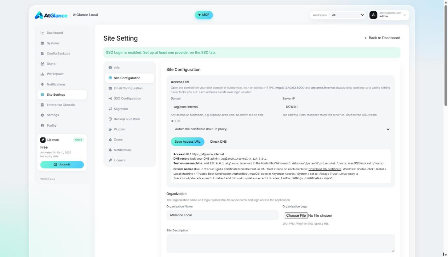Custom domain, HTTPS and white-label